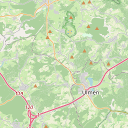 Locatie van Wohnmobilstellplatz Mechelshof