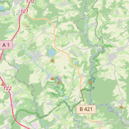 Locatie van Feriendorf Pulvermaar