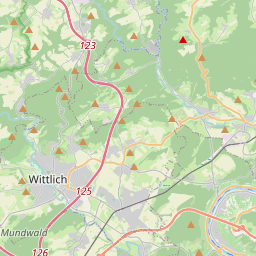 Locatie van Wohnmobilstellplatz an der Brücke in Zeltingen