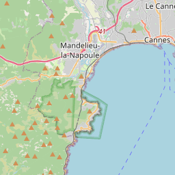 Locatie van Camping Les Pruniers