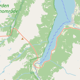 Locatie van Flåm Camping og Hostel