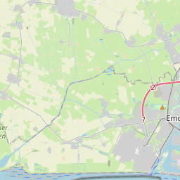 Locatie van Emder Kanu Club