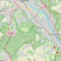 Locatie van Campingplatz Genienau