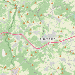 Locatie van Wohnmobilstellplatz Kaisersesch
