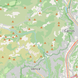 Locatie van Camping Domaine De La Bergerie - Vence