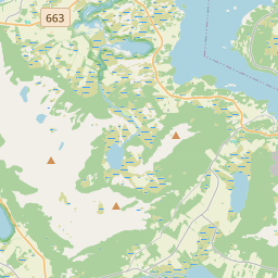 Locatie van Akslia Camping