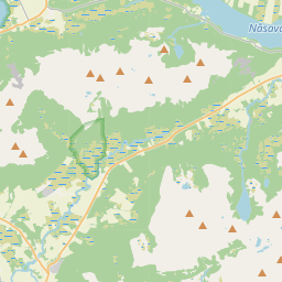 Locatie van Skogly Camping