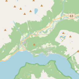 Locatie van Valldal Camping