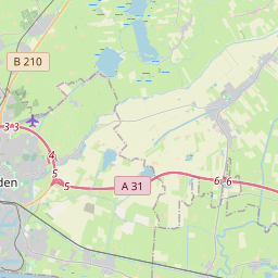 Locatie van Wohnmobilstellplatz Alter Emder Binnenhafen