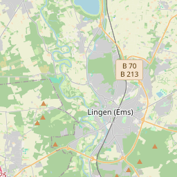 Locatie van Camping-car Park Linus Bad - Lingen