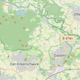 Locatie van Campingplatz Ludbrock - Naturpark Hohe Mark