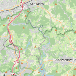 Locatie van Wohnmobilstellplatz Radevormwald