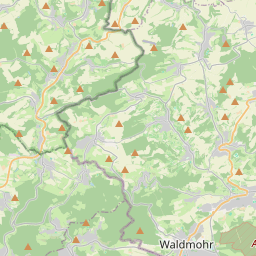 Locatie van Wohnmobilstellplatz Waldmohr