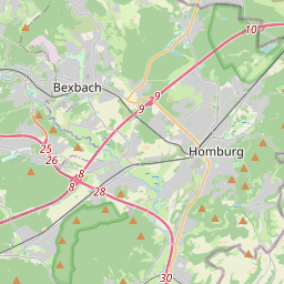 Locatie van Wohnmobilstellplatz am Koi bad