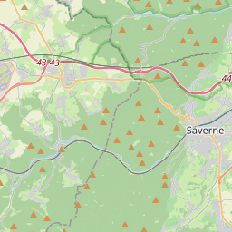 Locatie van Seasonova Les Portes d'Alsace
