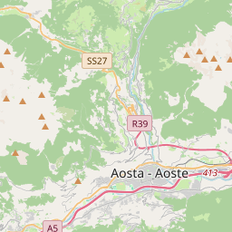 Locatie van Camping Monte Bianco