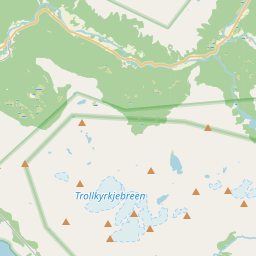 Locatie van Gudbrandsjuvet Camping