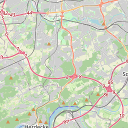 Locatie van Camping Hohensyburg