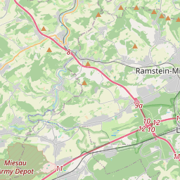 Locatie van Ramstein Talstraße