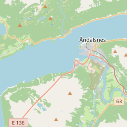 Locatie van Mjelva Camping & Hytter