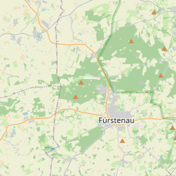 Locatie van Freibad Fürstenau