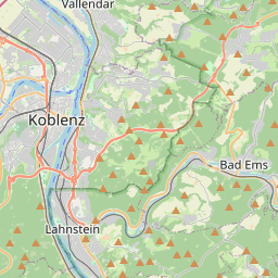 Locatie van KNAUS Campingpark Koblenz