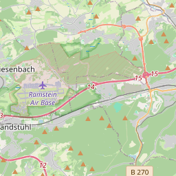 Locatie van Ramstein Azur