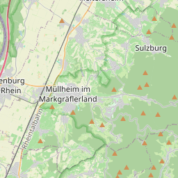 Locatie van Wohnmobilstellplatz Parkplatz Süd Badenweiler