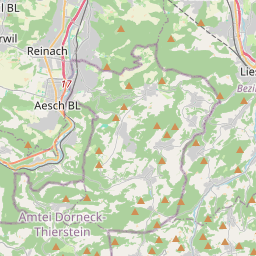Locatie van Camping Waldhort Reinach