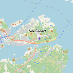 Locatie van Atlanten Motell og Camping