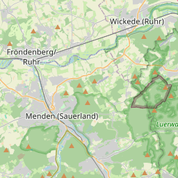 Locatie van Wohnmobilstellplätze „Am Ruhrtalradweg“ Wickede