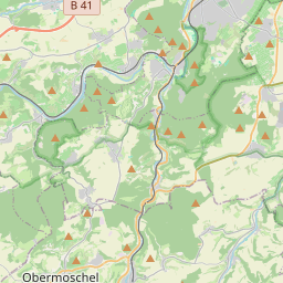 Locatie van Camping Nahetal