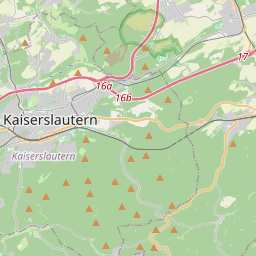 Locatie van Wohnmobil Stellplatz Kaiserslautern Daennerplatz