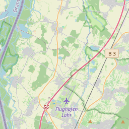 Locatie van Wohnmobilpark Ortenau - Meißenheim