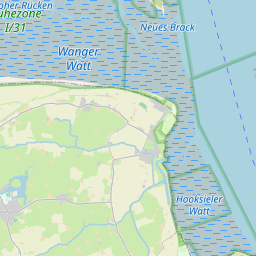 Locatie van Wohnmobilstellplatz Wangermeer