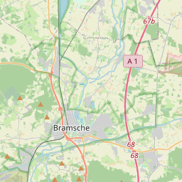 Locatie van Reisemobilstellplatz am Hasebad