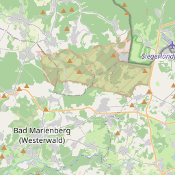 Locatie van Wohnmobilpark Bad Marienberg