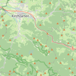 Locatie van Camping Kirchzarten