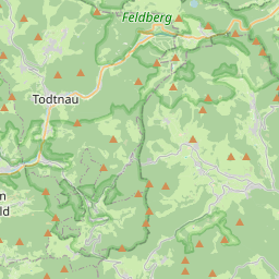 Locatie van Camping Hochschwarzwald