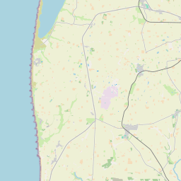 Locatie van Vandborg Fælled