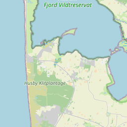Locatie van Nissum Fjord Camping