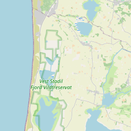 Locatie van Vedersø Klit Camping