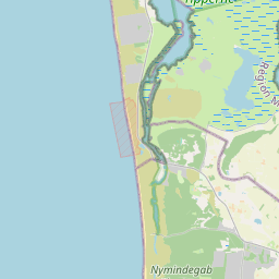 Locatie van Nymindegab Familie Camping