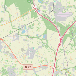 Locatie van Am Bahnhof Ahlhorn