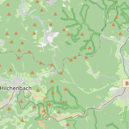 Locatie van Landhaus zum Rothaarsteig