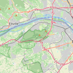 Locatie van Wohnmobilstellplatz Weinhof Martin