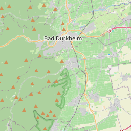 Locatie van KNAUS Campingpark Bad Dürkheim