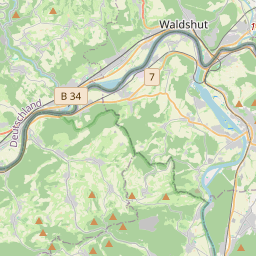 Locatie van Camping Waldesruh
