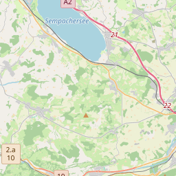 Locatie van TCS Camping Sempach