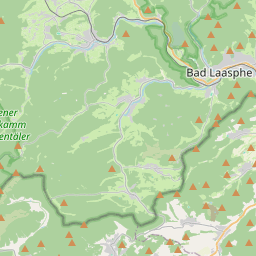 Locatie van Campingplatz Laasphetal